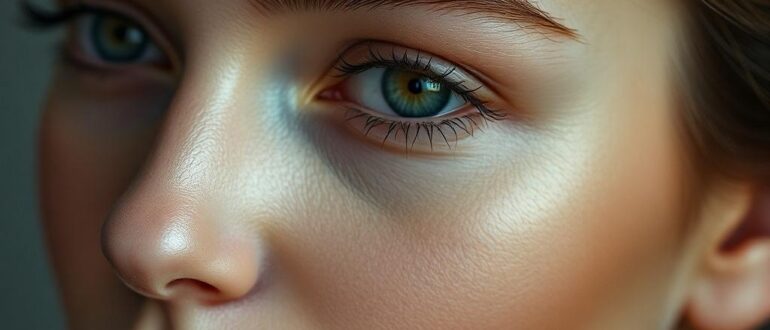 Ретушь портрета естественная кожа